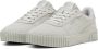 PUMA Carina 2.0 SD Dames Sneakers Cool Light Gray-Cool Mid Gray - Thumbnail 15