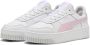 Puma Carina Street sneakers wit roze lichtgrijs - Thumbnail 5