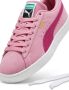 Puma Roze Leren Sneakers Pink Unisex - Thumbnail 10