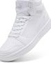 PUMA Rebound V6 Mid Jr Unisex Sneakers White-Cool Light Gray - Thumbnail 8