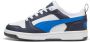 PUMA Rebound V6 Lo Jr Unisex Sneakers White-Hyperlink Blue-Galactic Gray - Thumbnail 2