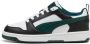 Puma Rebound V6 Lo Jr sneakers wit zwart donkergroen - Thumbnail 11