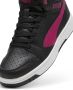 Puma Rebound v6 Mid sneakers zwart roze wit - Thumbnail 6