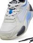 Puma RS-X Playstation sneakers lichtgrijs blauw zwart Mesh 33 - Thumbnail 8