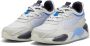 Puma RS-X Playstation sneakers lichtgrijs blauw zwart Mesh 30 - Thumbnail 8