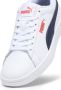 Puma Smash 3.0 sneakers wit donkerblauw rood Imitatieleer 35.5 - Thumbnail 5