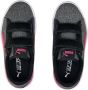 PUMA Smash v2 Glitz GlamV PS glitter kindermeisjesschoen sneakers Velcro zwart - Thumbnail 4