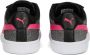 PUMA Smash v2 Glitz GlamV PS glitter kindermeisjesschoen sneakers Velcro zwart - Thumbnail 5