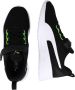 Puma Flyer Runner V PS sneakers zwart geel wit Jongens Mesh Meerkleurig 30 - Thumbnail 4