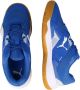 Puma Solarflash Jr II voetbalschoenen blauw wit Jongens Meisjes Imitatieleer 33 - Thumbnail 7