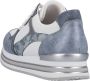 Remonte Dames Sneaker D1320-80 Blauw Wit Zilver - Thumbnail 32