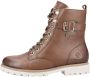 Remonte Winterlaarzen blokhak veterschoenen outdoorschoen met decoratieve gesp - Thumbnail 13