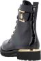 Remonte Glamoureuze Veterschoenen met Gouden Details Black Dames - Thumbnail 9