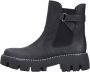 Rieker Chelsea-boots instappers enkellaars plateau met binnenrits - Thumbnail 2