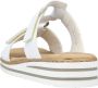 Rieker Witte Slipper met Leuk Motief White Dames - Thumbnail 21