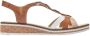 Rieker V3657-81 Sandaal cognac - Thumbnail 11