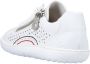 Rieker Witte Leren Sneakers voor Dames White Dames - Thumbnail 18