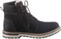 Rieker Warm Gevoerde Veterschoenen Black Heren - Thumbnail 20