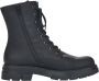 Rieker Hoge veterschoenen met stevige profielzool - Thumbnail 13