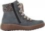 Rieker Winterlaarzen winterenkellaars veterschoenen outdoorlaarzen met warmvoering - Thumbnail 10