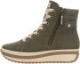 Rieker EVOLUTION Hoge veterschoenen plateaulaarsjes high top sneakers with two zippers - Thumbnail 13