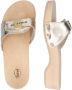 Scholl Gouden Band Sandalen Metallic Effect Beige Dames - Thumbnail 7