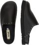 Scholl FAE STUDS Leather+studs Womens Black FALSO Clogs Black - Thumbnail 3