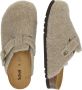 Scholl FAE NEW Synthetic shearling Womens Taupe FALSO Clogs Taupe - Thumbnail 6