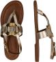 SEE BY CHLOÉ See By Chloé Sandalen Dames Chany Maat: 38 Materiaal: Leer Kleur: Goud - Thumbnail 8