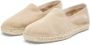 Selected Homme Beige Suède Espadrilles Instappers Beige Heren - Thumbnail 8