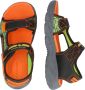 Skechers Creature-Splash Jongens Sandalen Zwart Oranje - Thumbnail 6