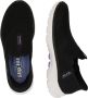 Skechers Go Walk 6 Fabulous View Slip-ins 124569-BKLV Vrouwen Zwart Sneakers Sportschoenen - Thumbnail 3