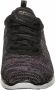 Skechers Zwarte Runners met Glitters Flex Appeal 3.0 Dames - Thumbnail 4