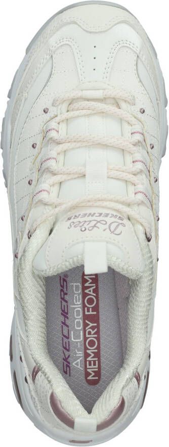 Skechers Sneakers D'LITES met mooie metallic-details vrijetijdsschoen halfhoge schoen veterschoen - Foto 7