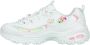 Skechers D'Lites-Blooming Fields 149794-WMLT Vrouwen Wit Sneakers - Thumbnail 4