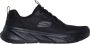 Skechers Edgeride Rekze 232835-BBK Mannen Zwart Sneakers - Thumbnail 5