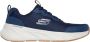 Skechers Edgeride Rekze 232835-NVW Mannen Marineblauw Sneakers - Thumbnail 5