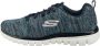 Skechers Graceful Twisted Fortune 12614-NVBL Vrouwen Marineblauw Sneakers - Thumbnail 3