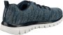 Skechers Graceful Twisted Fortune 12614-NVBL Vrouwen Marineblauw Sneakers - Thumbnail 5