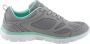 Skechers Summits Suited 12982-GYTQ Vrouwen Grijs Sneakers Sportschoenen - Thumbnail 3