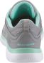 Skechers Summits Suited 12982-GYTQ Vrouwen Grijs Sneakers Sportschoenen - Thumbnail 4