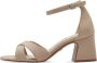 S.Oliver Elegante Taupe Platte Sandalen Beige Dames - Thumbnail 8