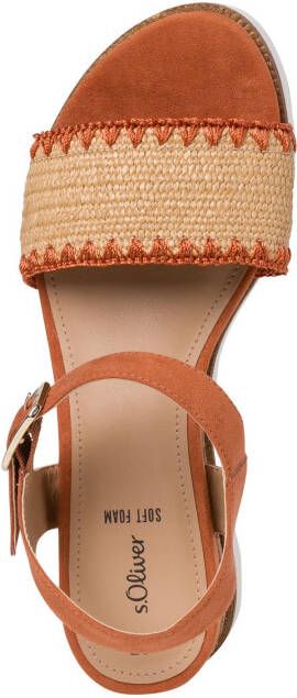 s.Oliver Sandalen met riem