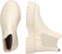 Steve Madden Veerly Boots Bone Suède en Leren Enkellaarzen Beige Dames - Thumbnail 11