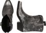 Steve Madden Waynoa cowboylaars van leer met metallic finish - Thumbnail 6