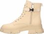 STEVE MADDEN Tanker-P Bootie Beige Nylon Veterboots Dames - Thumbnail 13