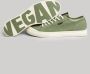 Superdry Vintage Vegan Faux Vulc Low Sneakers Heren Khaki - Thumbnail 3