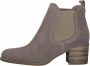 TAMARIS Leren Chelseaboot beige 41 - Thumbnail 6