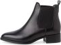 Tamaris Chelsea boots van leer met blokhak - Thumbnail 4