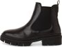 Tamaris dames chelsea boot leren laarzen enkellaars vrouwen leer M2590243 zwart - Thumbnail 7